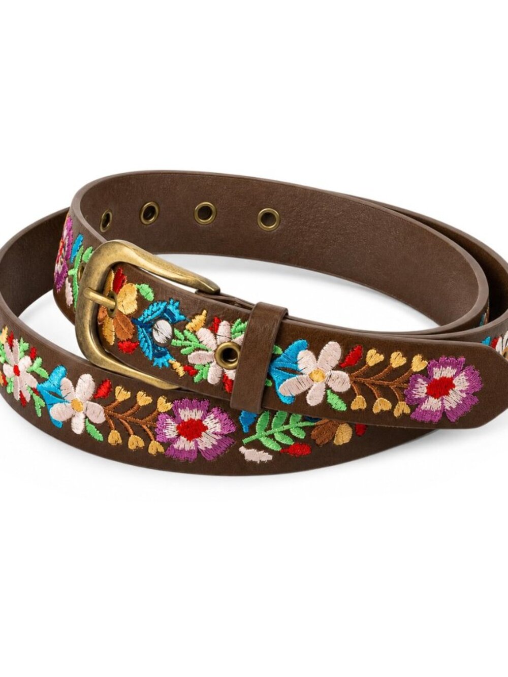 Mexican Floral Belt for Women Embroidered